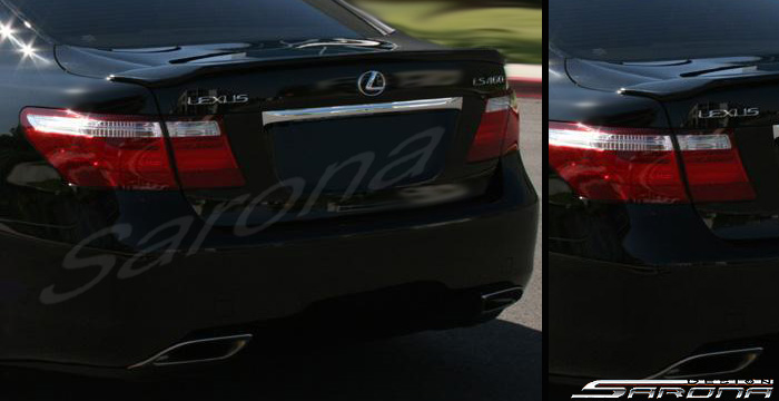 Custom Lexus LS460  Sedan Trunk Wing (2006 - 2011) - $299.00 (Part #LX-039-TW)